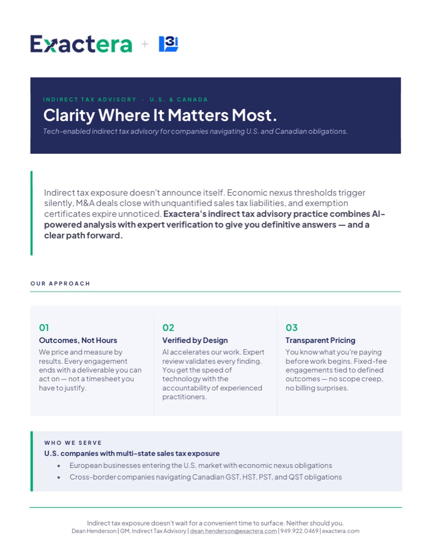 SALT Advisory Practice — document cover